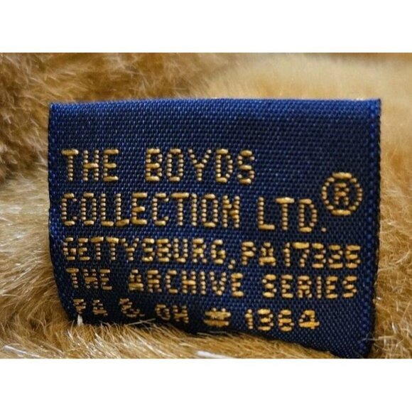 Vintage Boyds Collection Bear The Archive Series 1364 1990-1999 Good Condition. - Picture 4 of 12